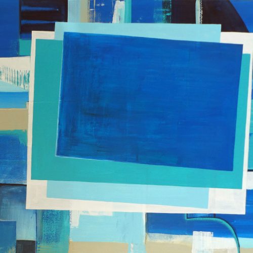 Blaue Flächen 2